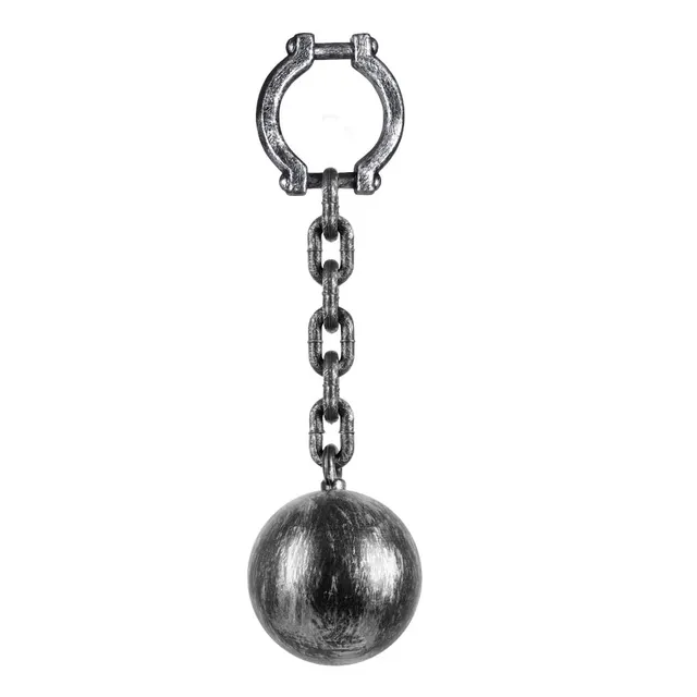 boland-accessories-fu-fessel-mit-kugel-53-cm-grau-str-fling-zubeh-r image 1