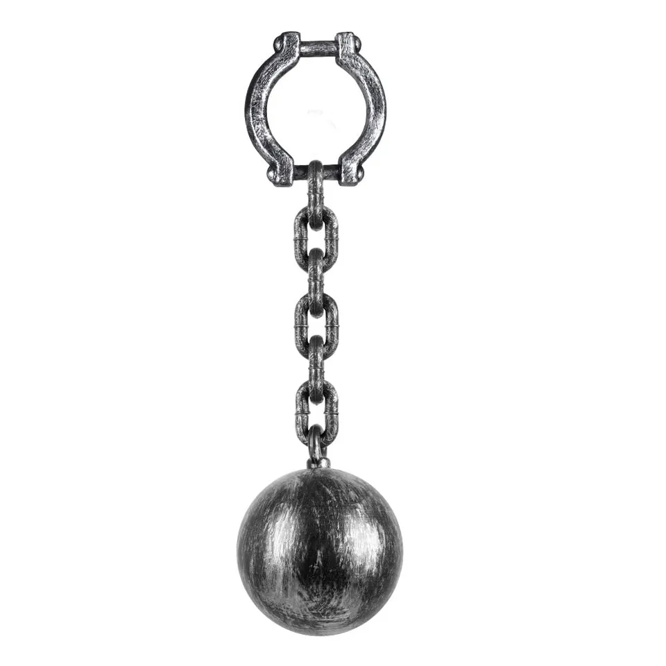boland-accessories-fu-fessel-mit-kugel-53-cm-grau-str-fling-zubeh-r image 1