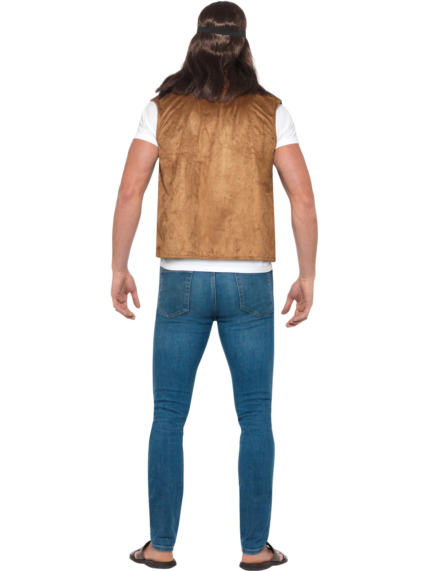 smiffys-fever-hippie-weste-braun-unisex-m-peace image 2
