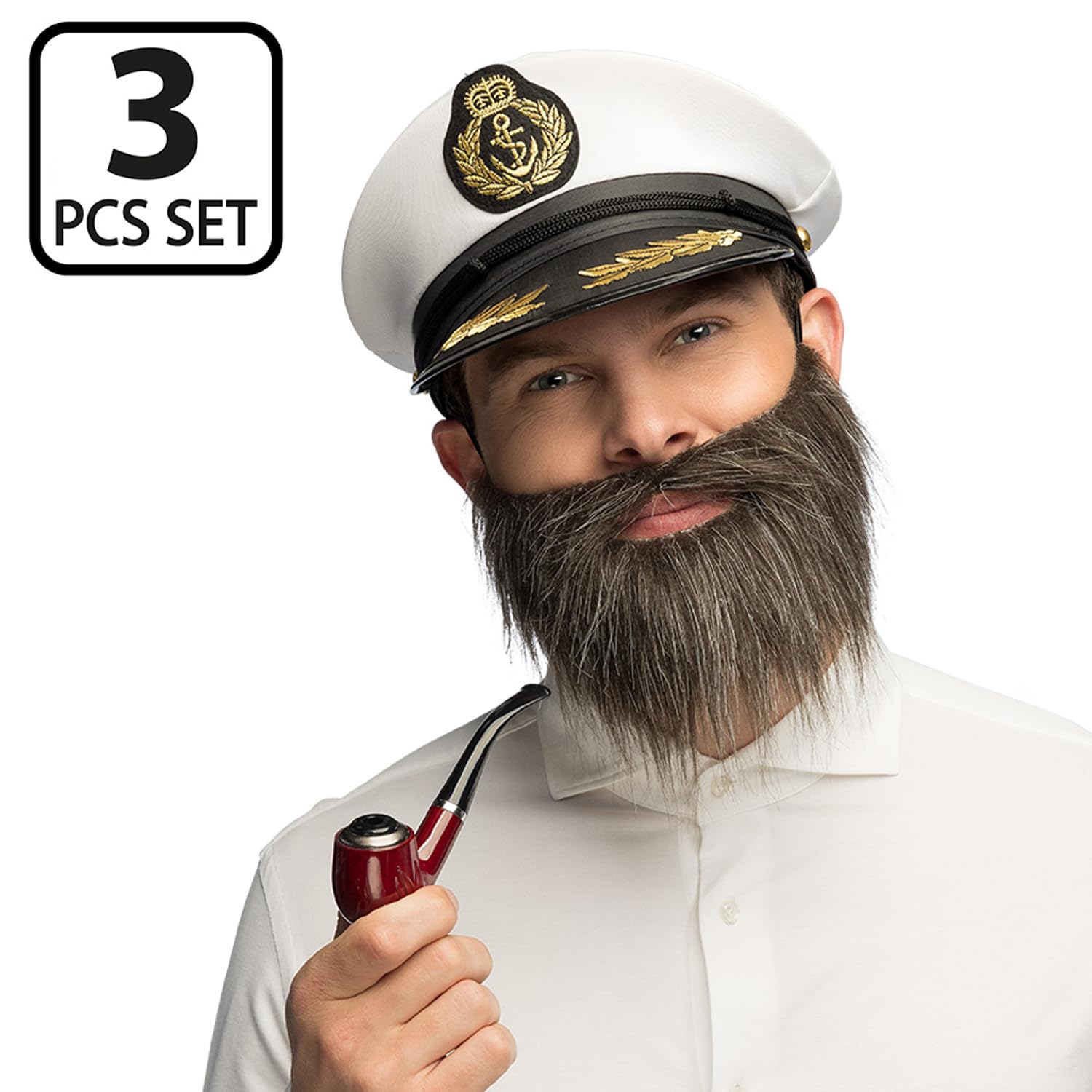 boland-sea-captain-kost-mset-kapit-n-m-tze-bart-pfeife image 2