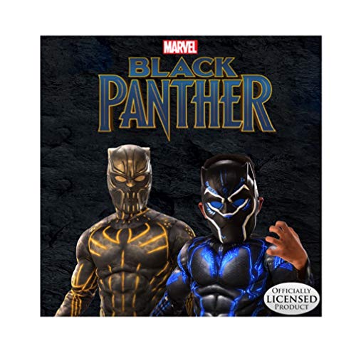 rubie-s-deluxe-black-panther-kost-m-kinder-m-5-7-jahre-mit-maske image 8