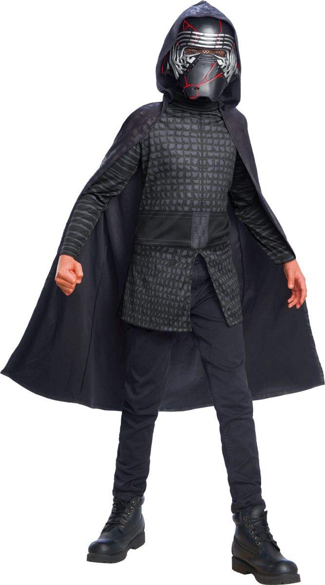rubie-s-deluxe-kylo-ren-kost-m-kinder-schwarz-umhang image 1