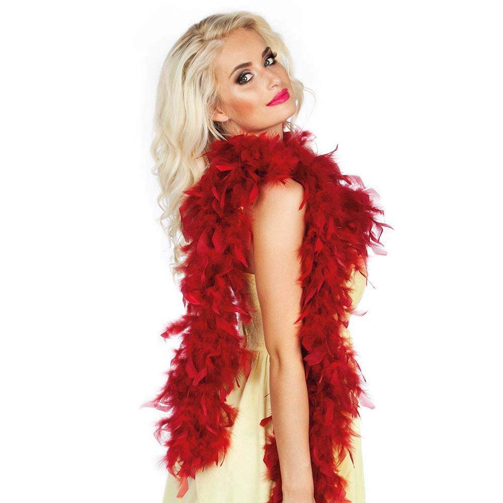 boland-feder-boa-bordeaux-180-cm-charleston-accessoire image 2