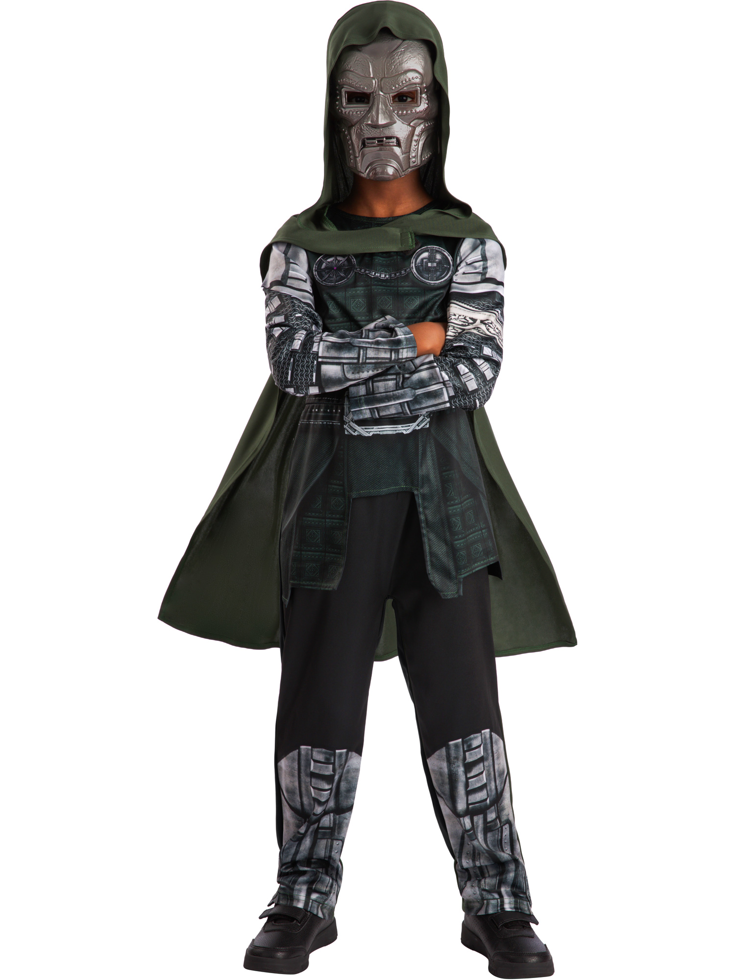 rubie-s-dr-doom-kost-m-kinder-deluxe-avengers-mit-maske image 3