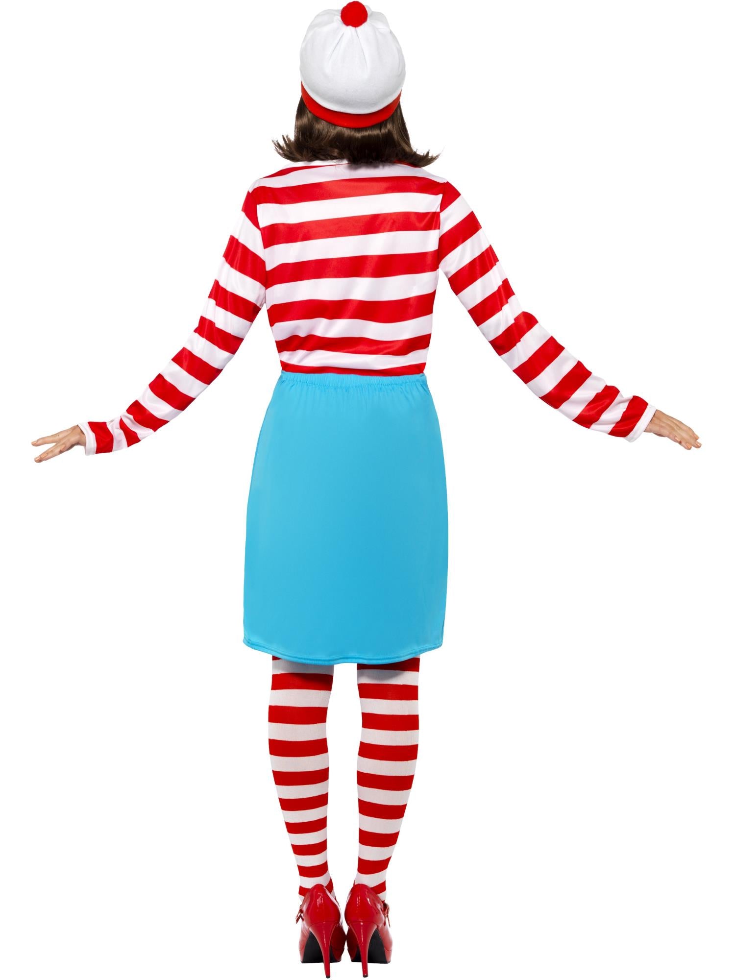 smiffys-fever-wenda-where-s-wally-kost-m-damen-s-rot-wei image 2