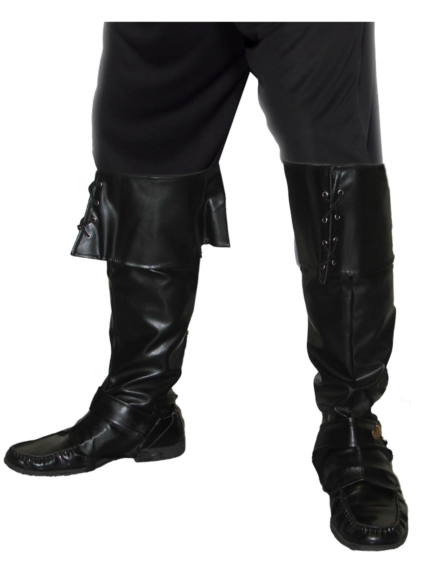 smiffys-fever-piraten-stiefel-berz-ge-schwarz image 1