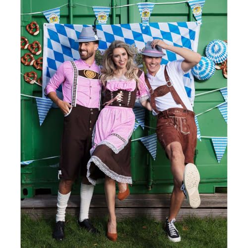 boland-headwear-hut-volksfest-grau-rosa-einheitsgr-e image 8