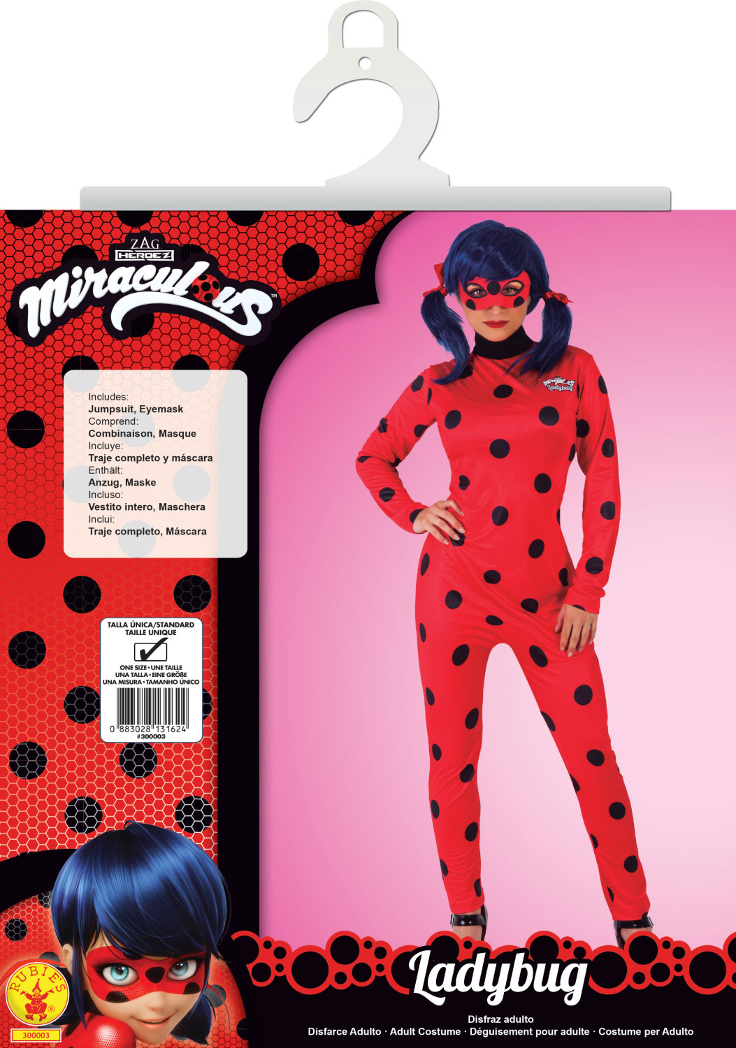 rubies-ladybug-klassik-kost-m-erwachsene-mit-maske image 2