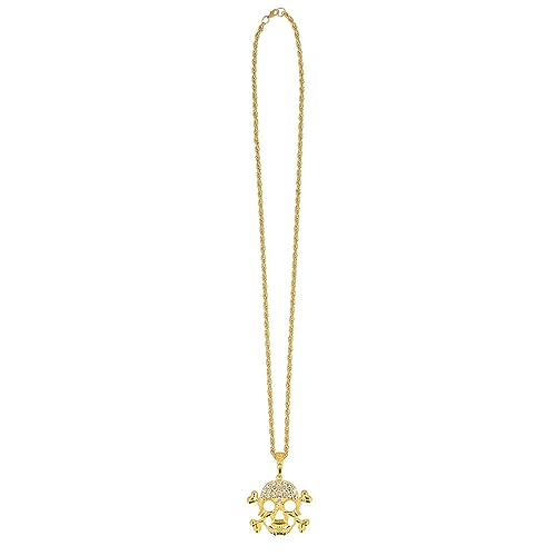boland-72326-halskette-totenkopf-gold-halloween image 5