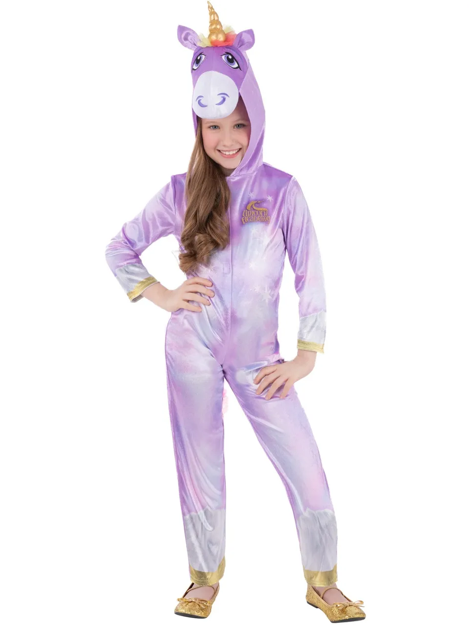 smiffys-fever-unicorn-academy-wildstar-einhorn-kost-m-lila image 1