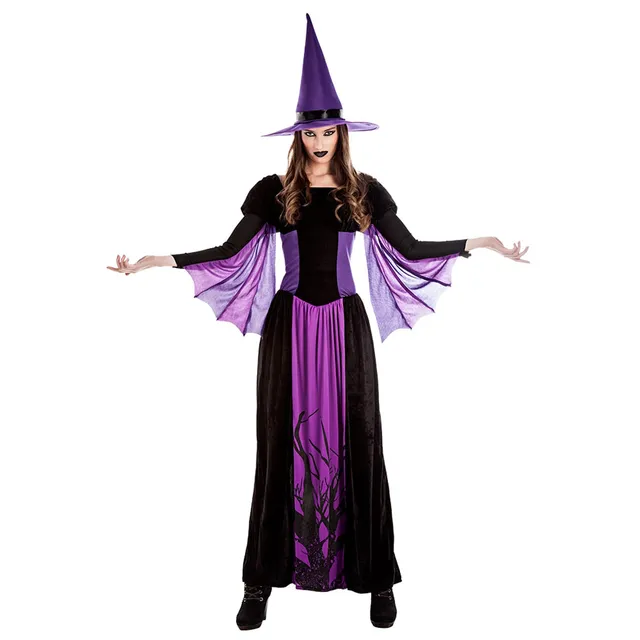boland-moonlight-witch-hexenkost-m-damen-lila-mit-hut image 1