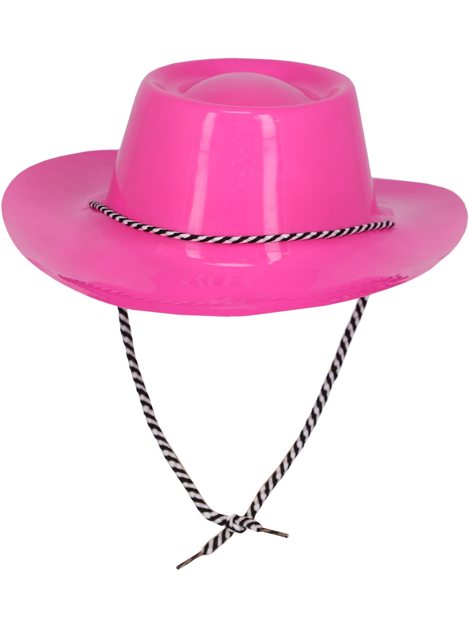 smiffys-fever-cowboyhut-neonpink-mit-kordel image 2