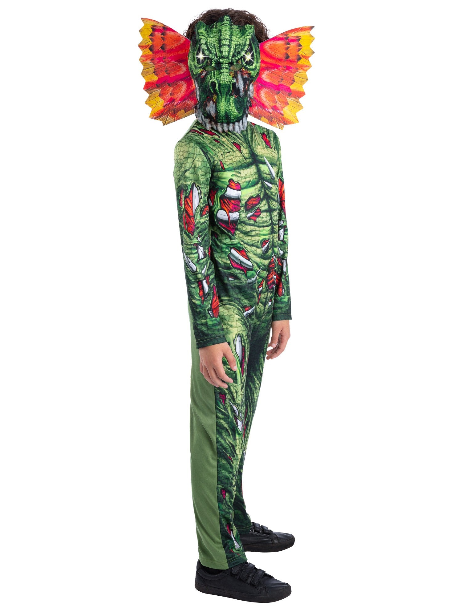 smiffys-fever-zombie-dilophosaurus-dino-kost-m-m-7-9-led image 3