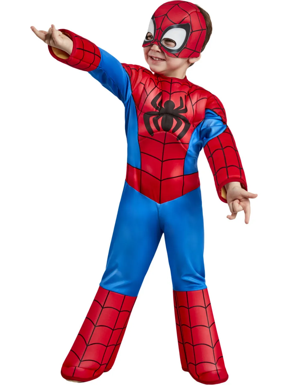 rubies-spidey-preschool-kost-m-mit-maske-stiefel image 1