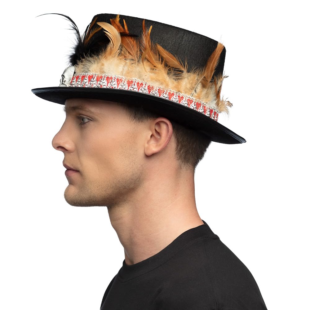 boland-voodoo-zaka-hut-schwarz-59-cm-federn image 3