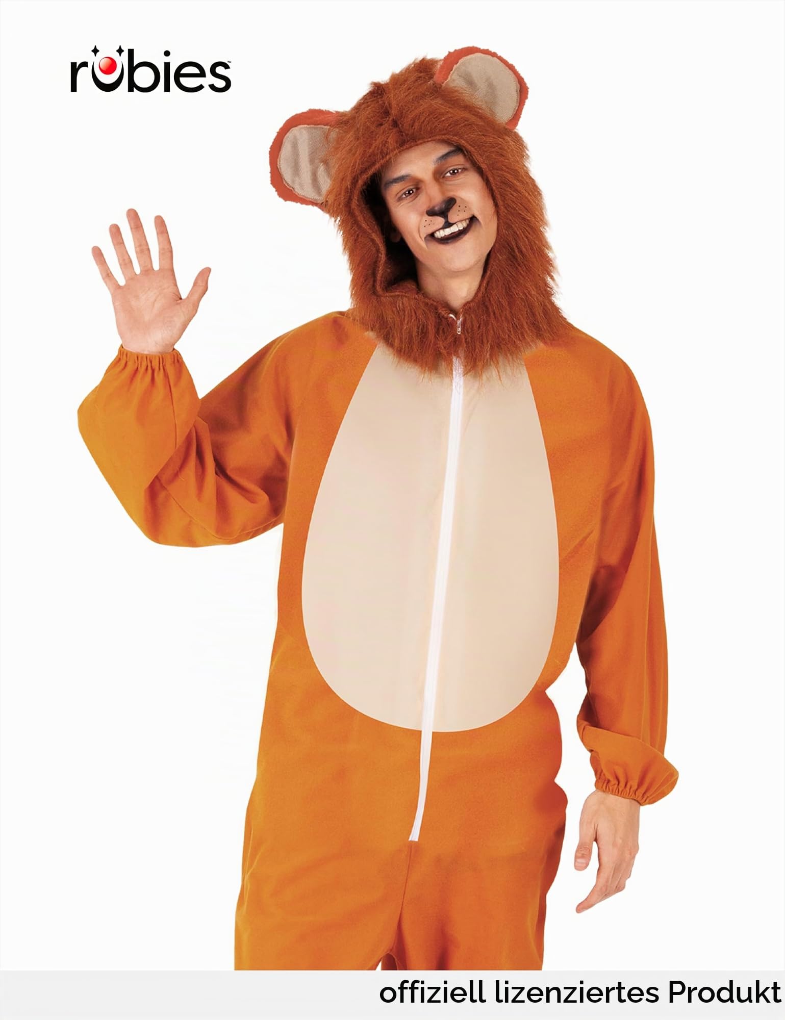 rubie-s-deluxe-l-wen-kost-m-erwachsene-einheitsgr-e-unisex image 3