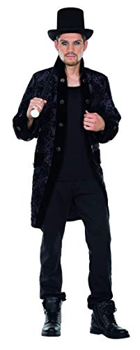 rubie-s-deluxe-14311-gothic-mantel-herren-gr-58-schwarz image 2