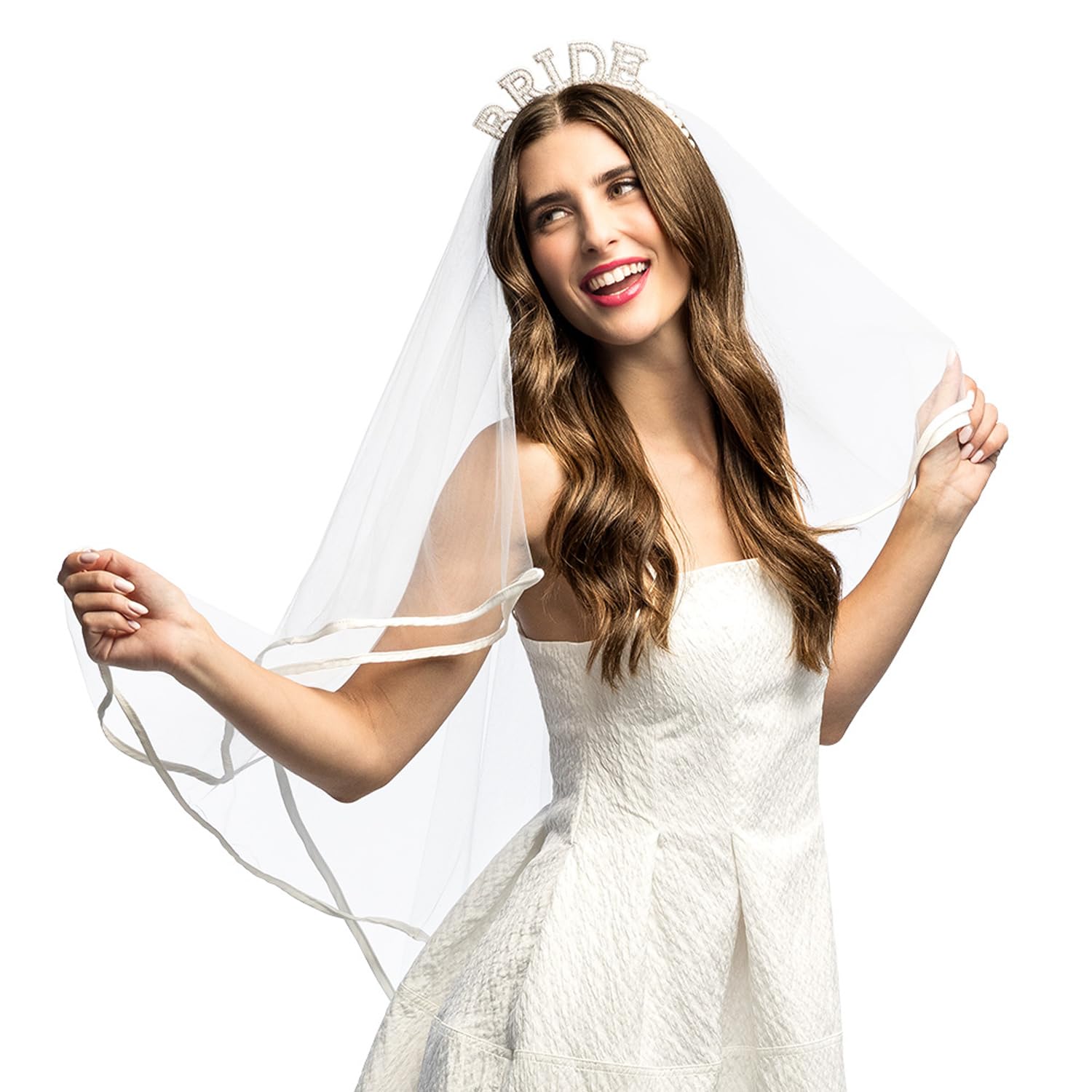 boland-headwear-bride-haarreif-mit-schleier-wei-braut-jga image 2