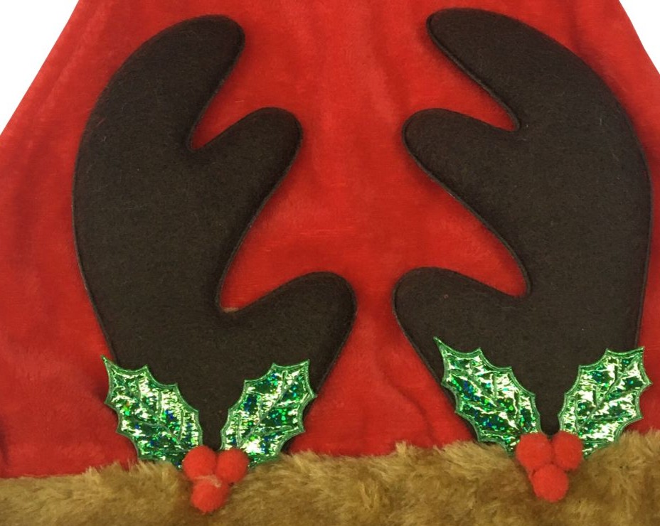 rubies-rentier-m-tze-weihnachtsm-tze-rot-mit-geweih-bommel image 2