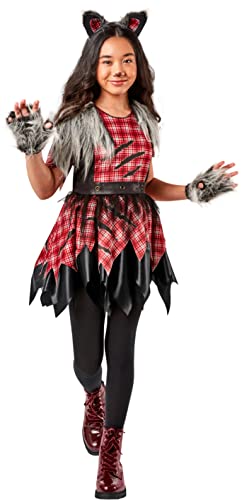 rubie-s-deluxe-werwolf-kost-m-m-dchen-kleid-mit-zubeh-r image 7