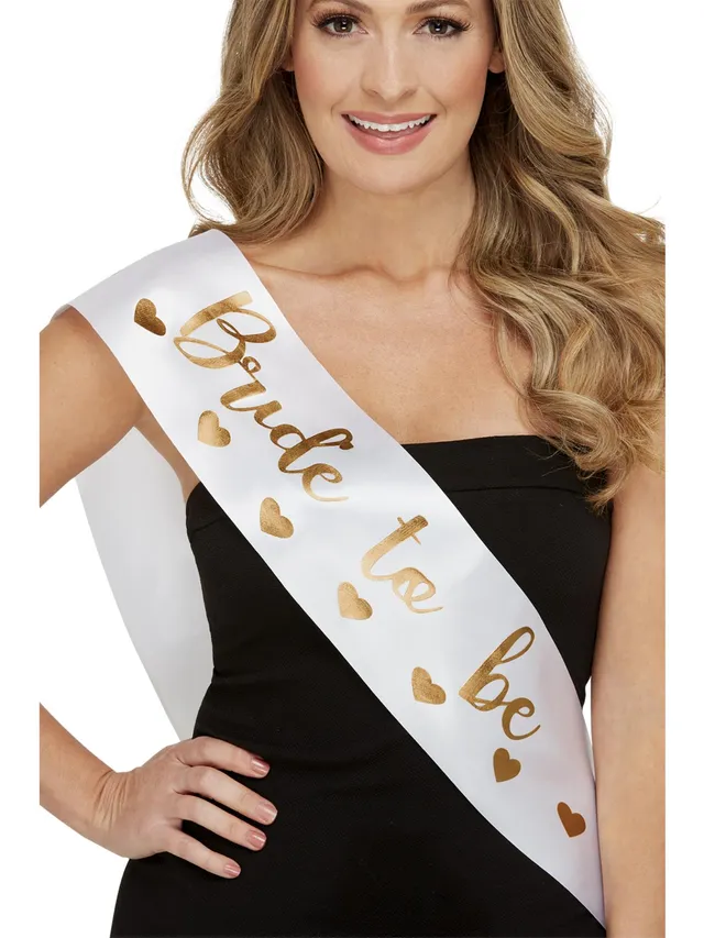 smiffys-fever-bride-to-be-sch-rpe-wei-gold-einheitsgr-e image 1