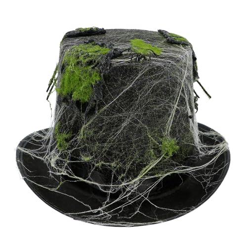 boland-97090-zombiehut-spinnennetz-zylinder-schwarz-halloween image 8