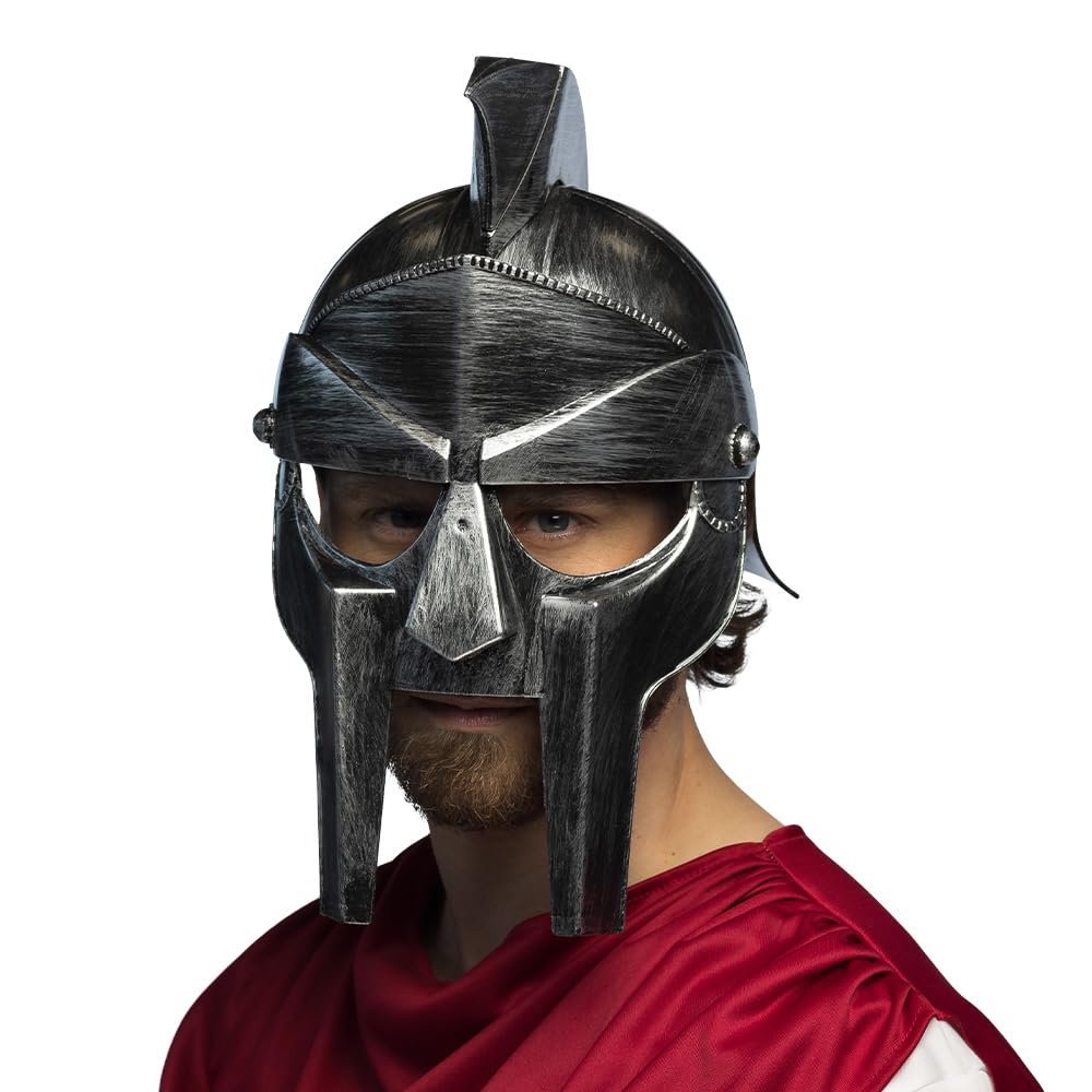 boland-headwear-helm-gladiator-silber-schwarz-01388 image 1