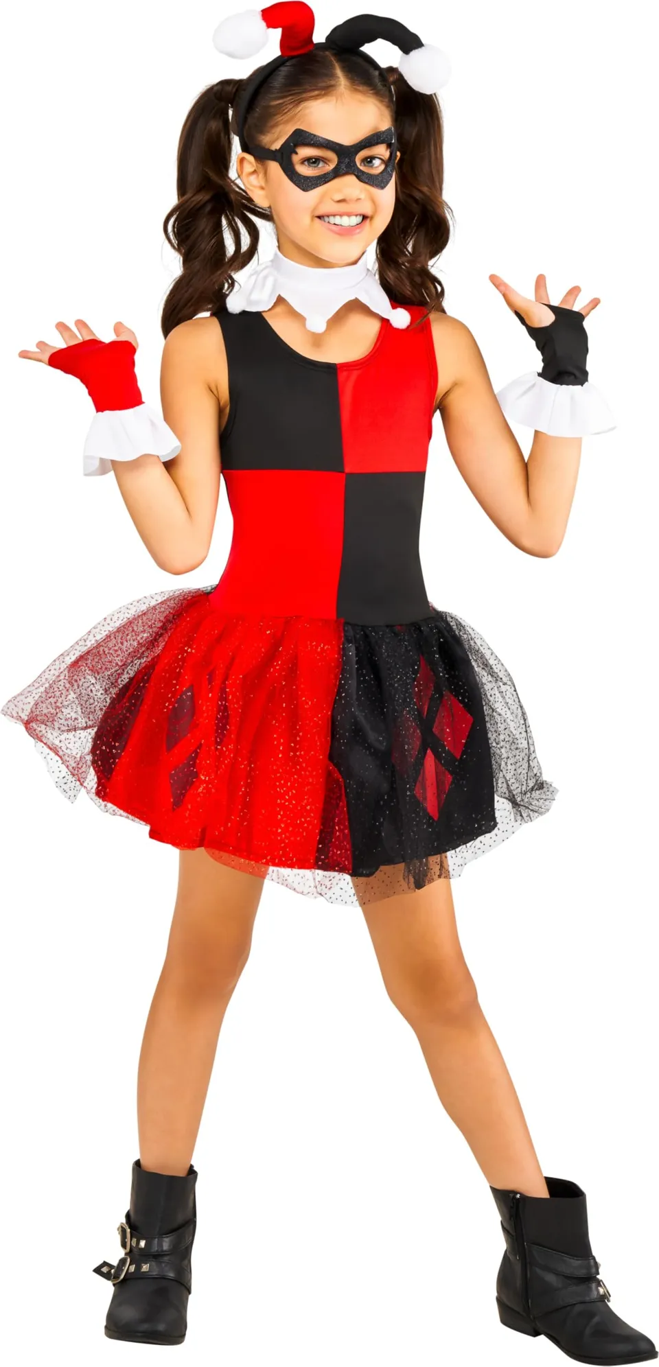 rubie-s-deluxe-dc-harley-quinn-tutu-kleid-kost-m-3-4-jahre image 1