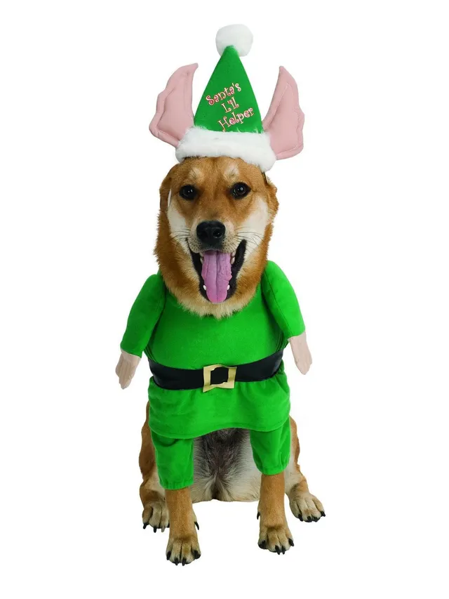 rubie-s-deluxe-santa-s-helper-hundekost-m-xl-elf image 1