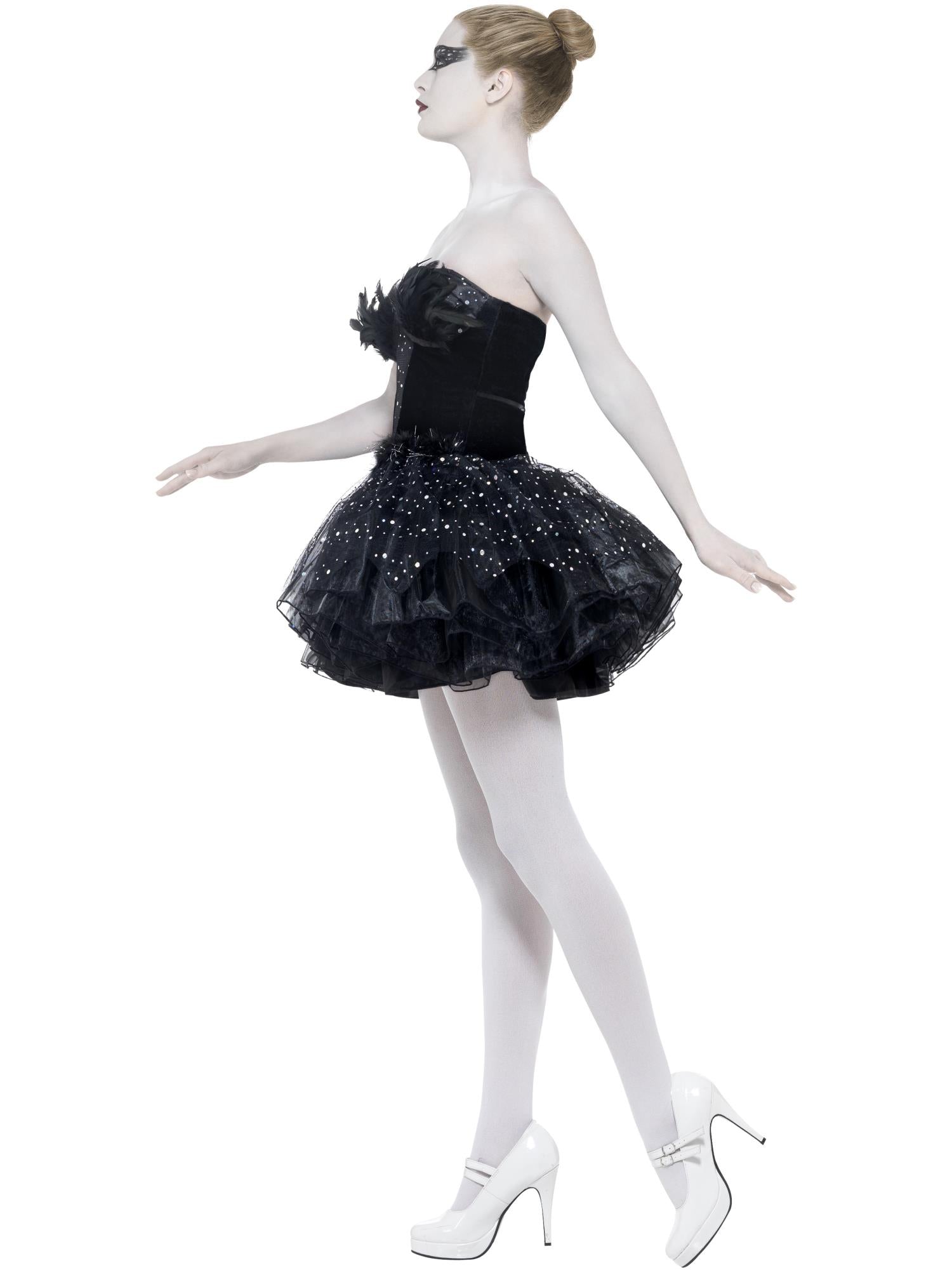 smiffys-fever-gothic-swan-kost-m-schwarz-mit-tutu-gr-s image 3