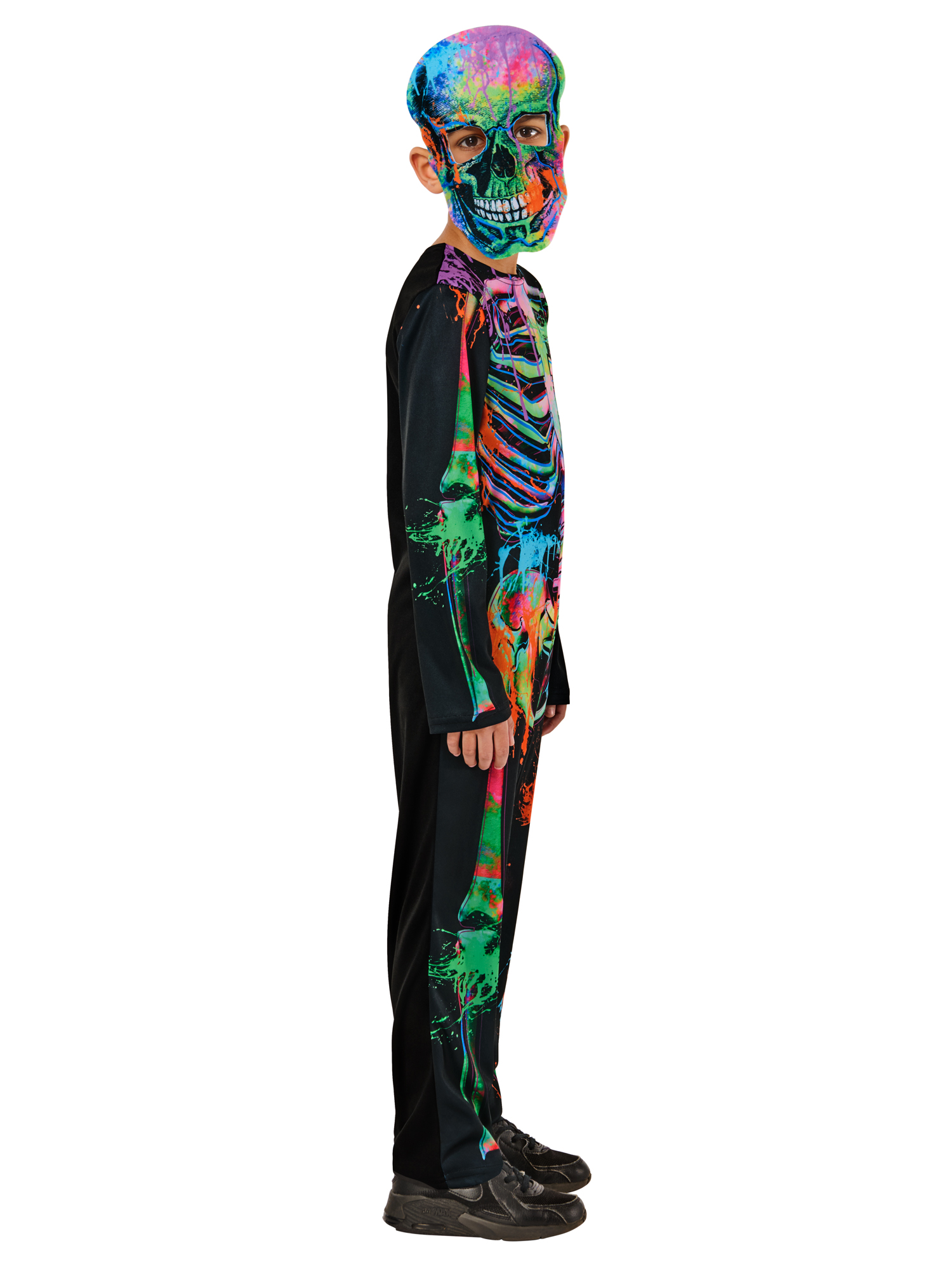 rubies-d-guisements-skelett-kost-m-graffiti-mit-maske image 3