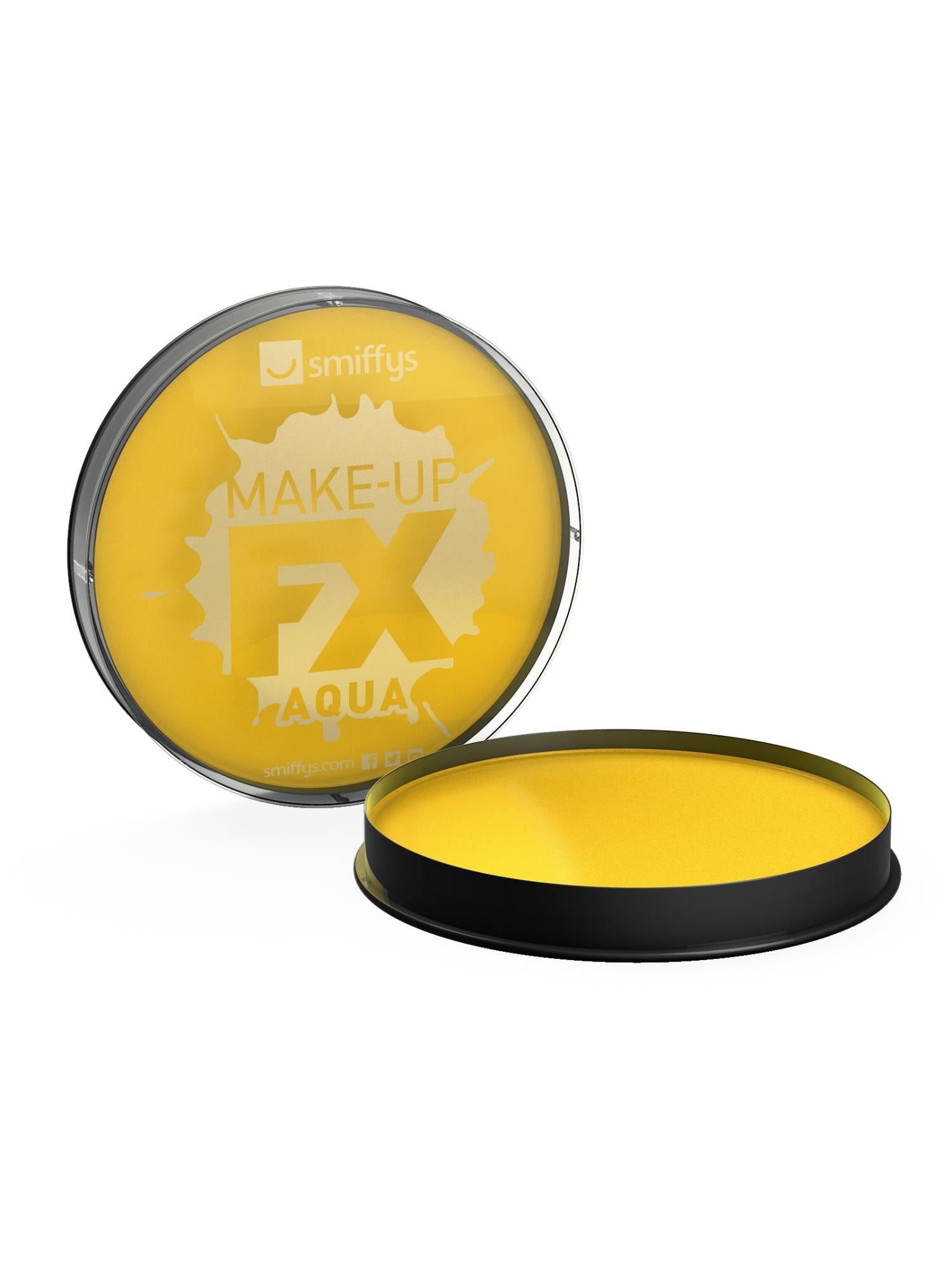 smiffys-makeup-fx-aqua-schminke-gelb-16-ml-dose image 1