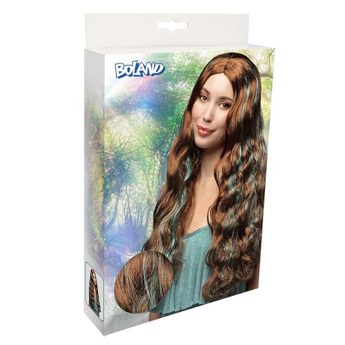 boland-meerjungfrau-per-cke-braun-t-rkis-lang-einheitsgr-e image 8