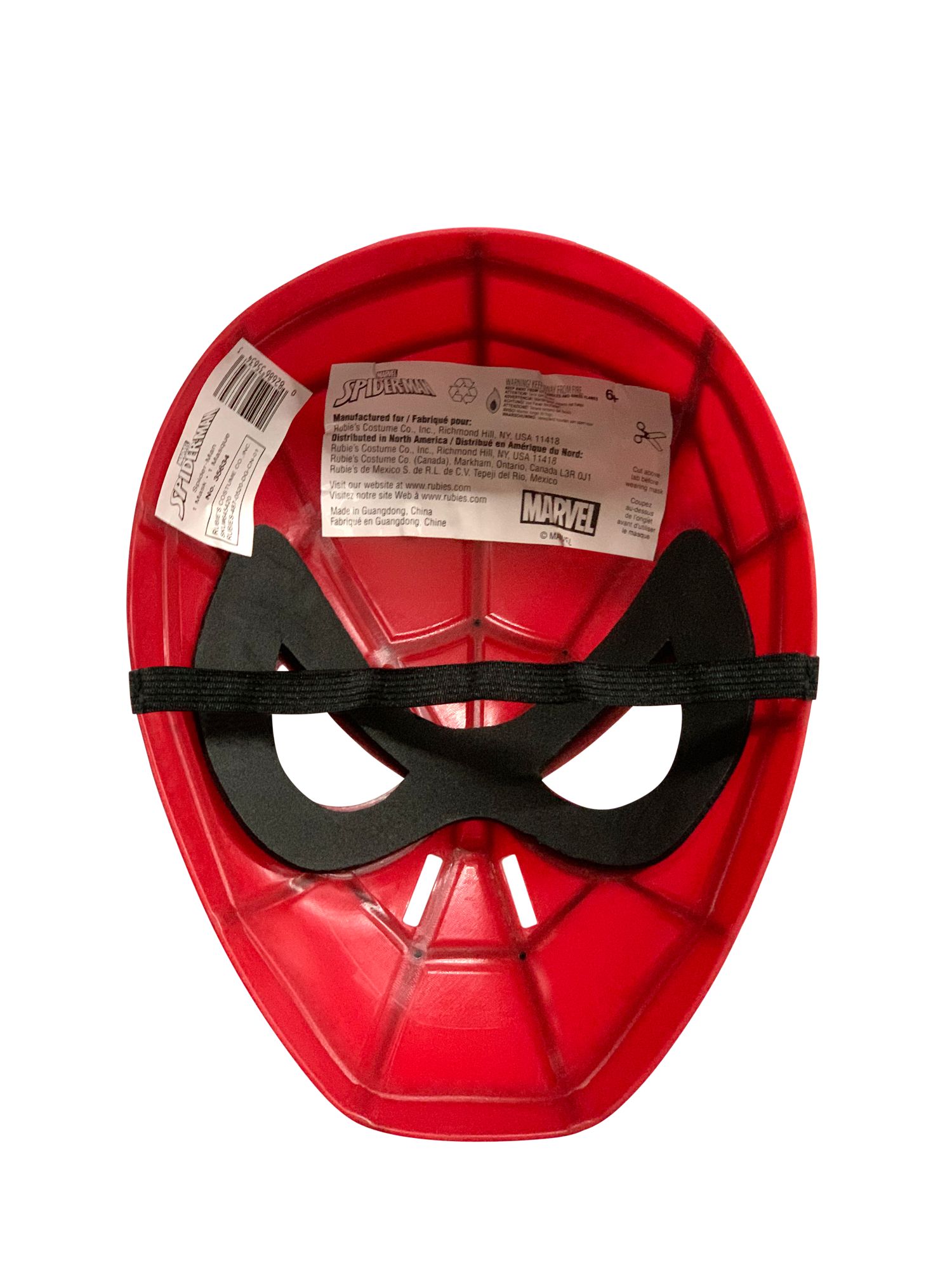 rubies-spider-man-maske-starr-rot-schwarz-pvc image 3