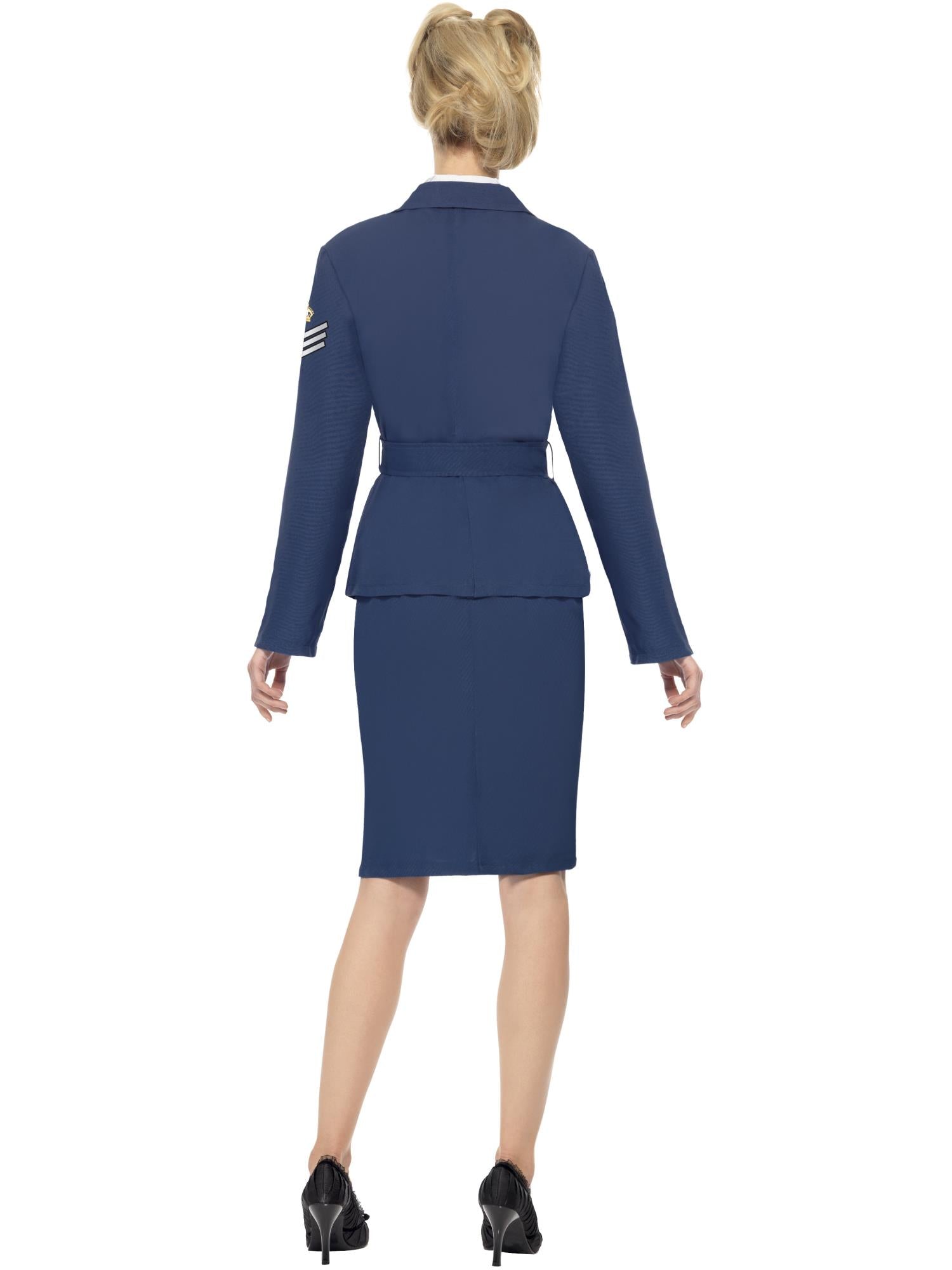 smiffys-fever-ww2-air-force-pilotenkost-m-damen-blau-m image 2