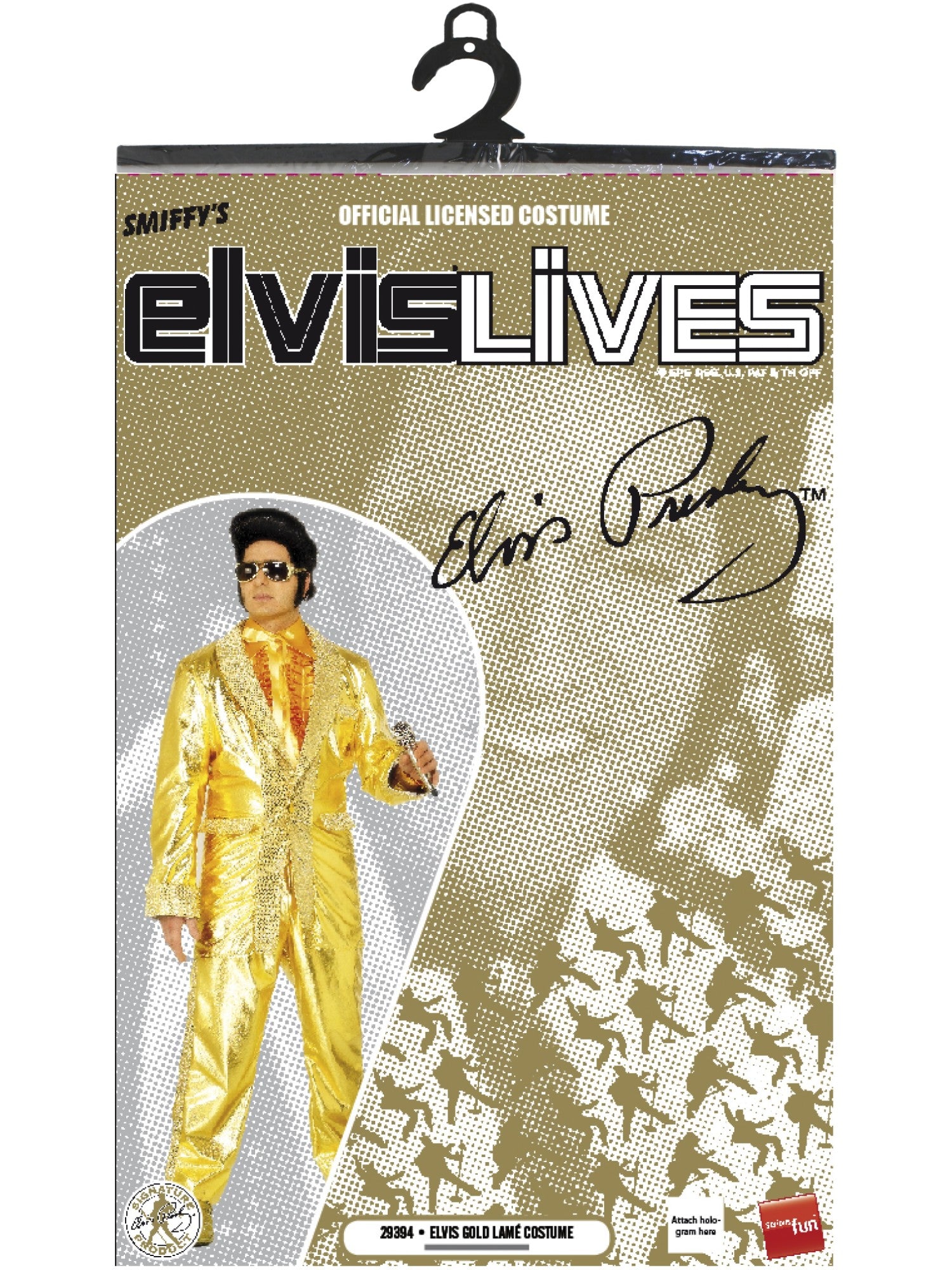 smiffys-fever-elvis-gold-herrenkost-m-gr-m-lizenziert image 5