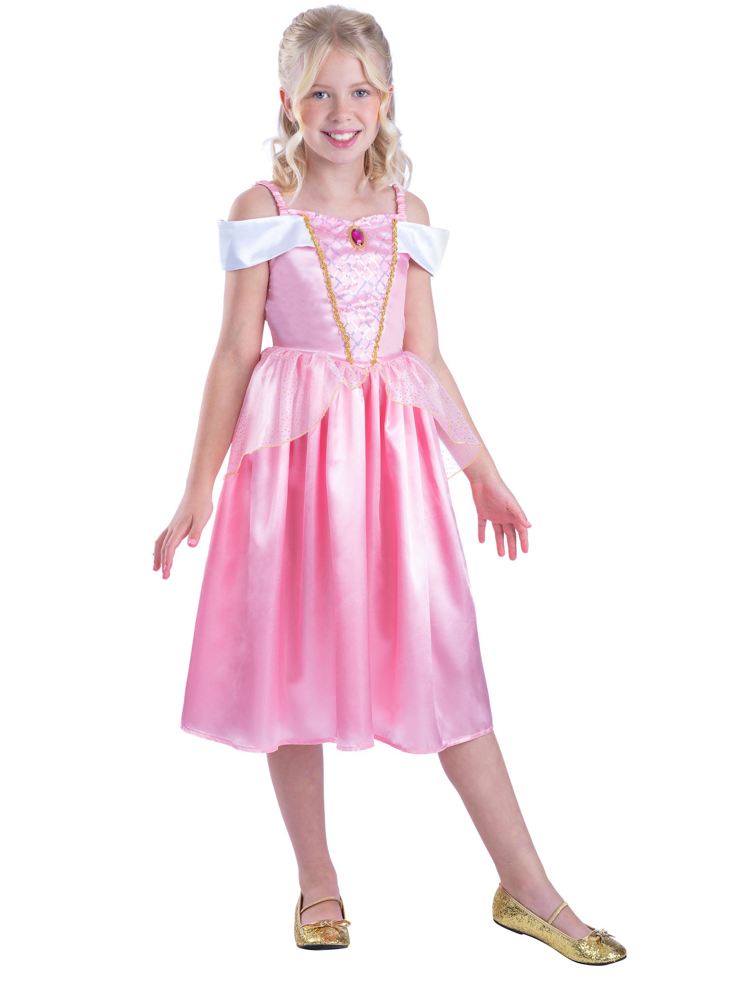 smiffys-fever-dornr-schen-kost-m-rosa-4-12-jahre-tiara image 2