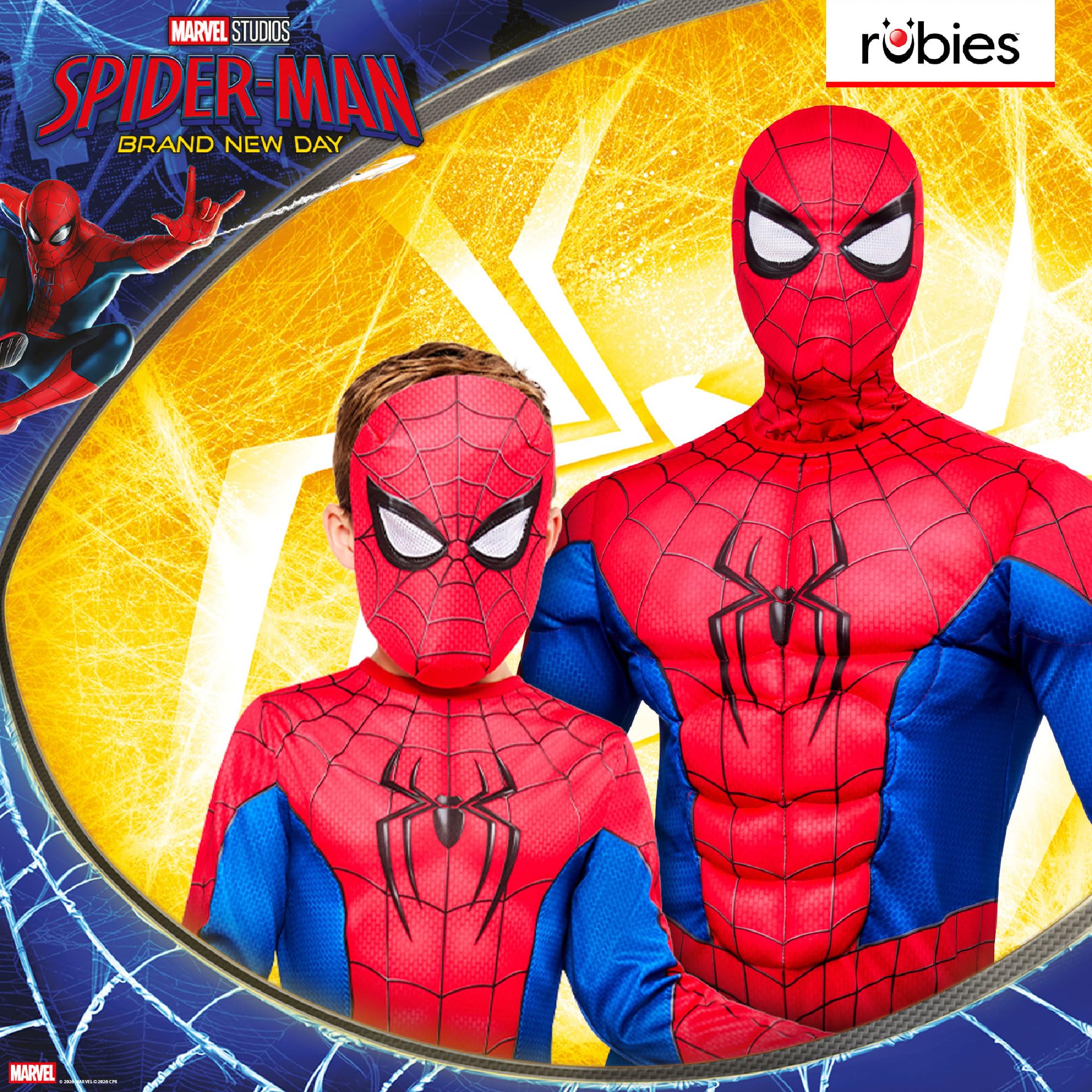 rubie-s-deluxe-spider-man-kost-m-herren-gr-e-l image 5
