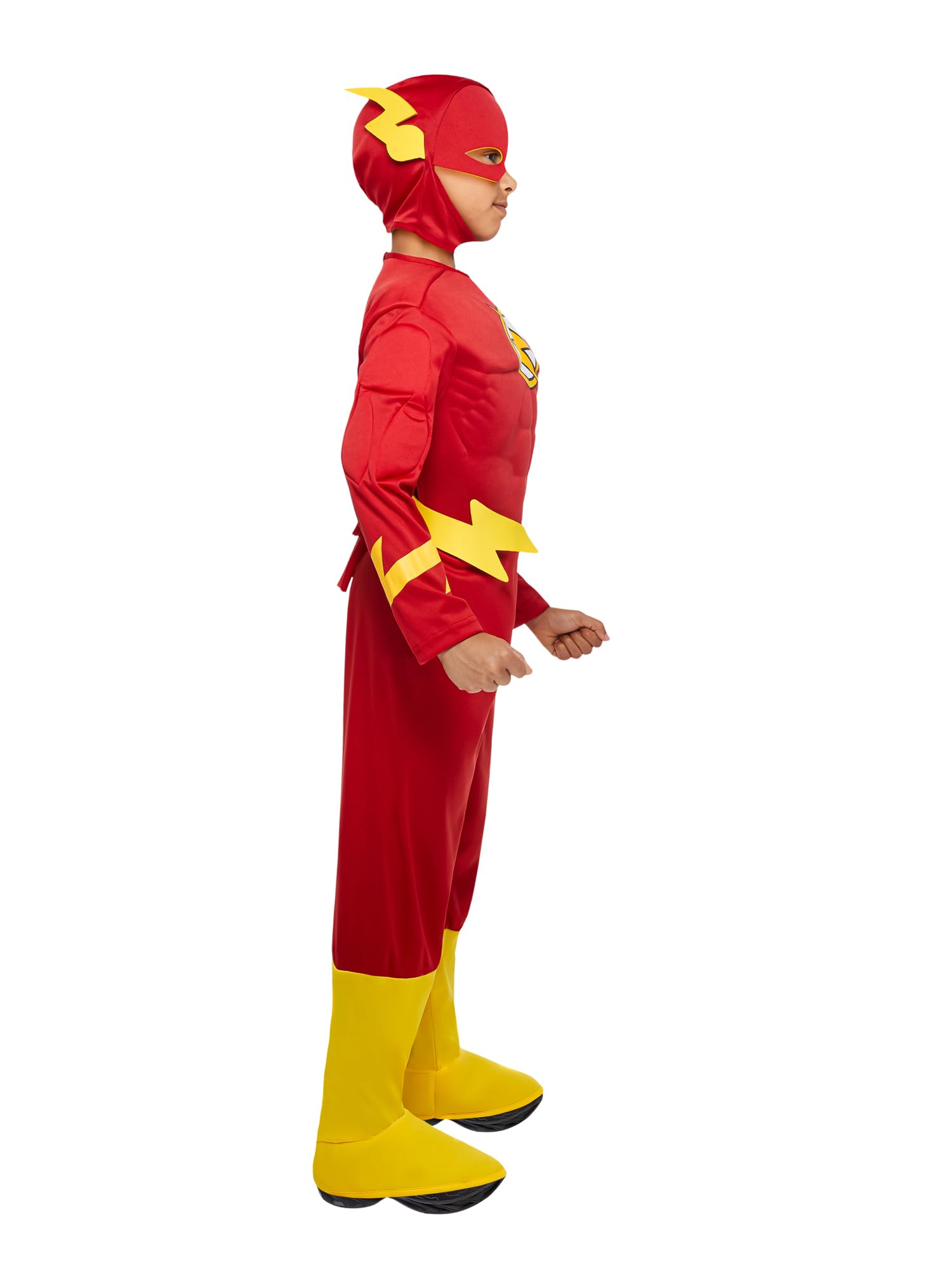 rubie-s-deluxe-the-flash-kinderkost-m-rot-mit-maske image 4