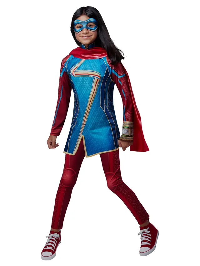 rubies-miss-marvel-klassisches-kost-m-mit-maske-und-umhang image 1