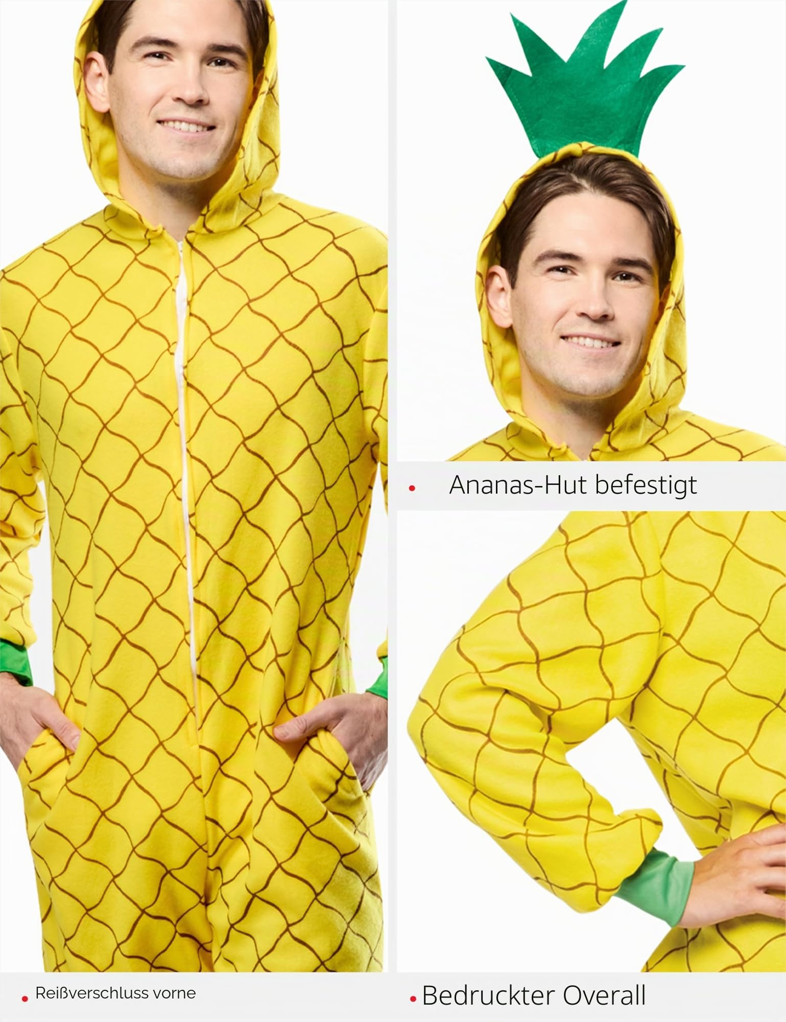 rubie-s-ananas-kost-m-erwachsene-einheitsgr-e-jumpsuit image 5