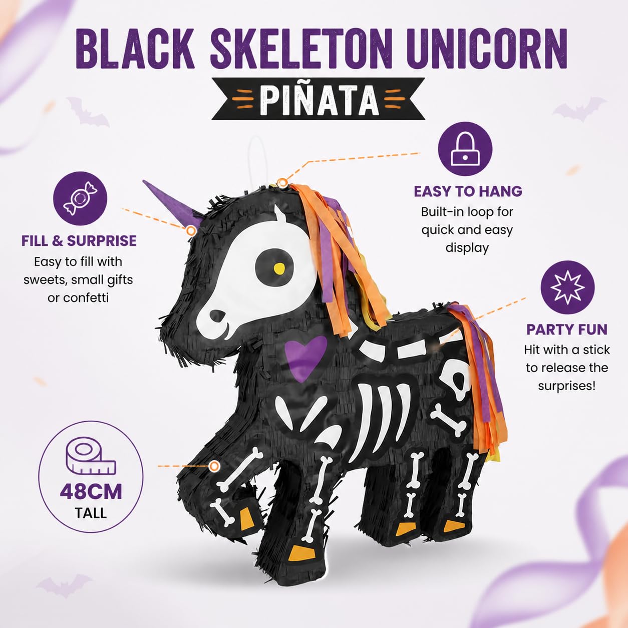 boland-halloween-einhorn-pinata-h-ngedeko-partyspiel image 2
