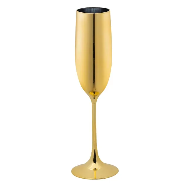 boland-sektglas-champagner-125ml-gold-7x24cm-plastik image 1