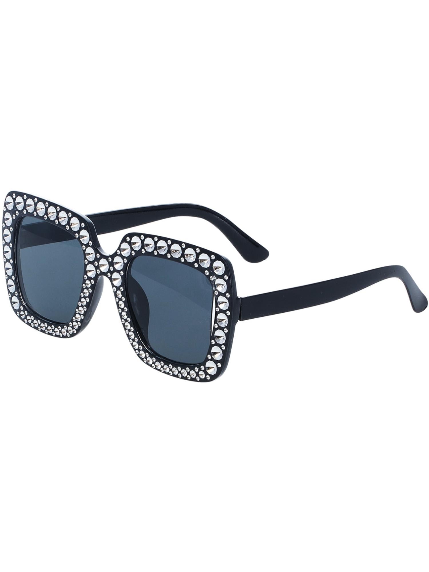 smiffys-fever-disco-brille-schwarz-strass image 2