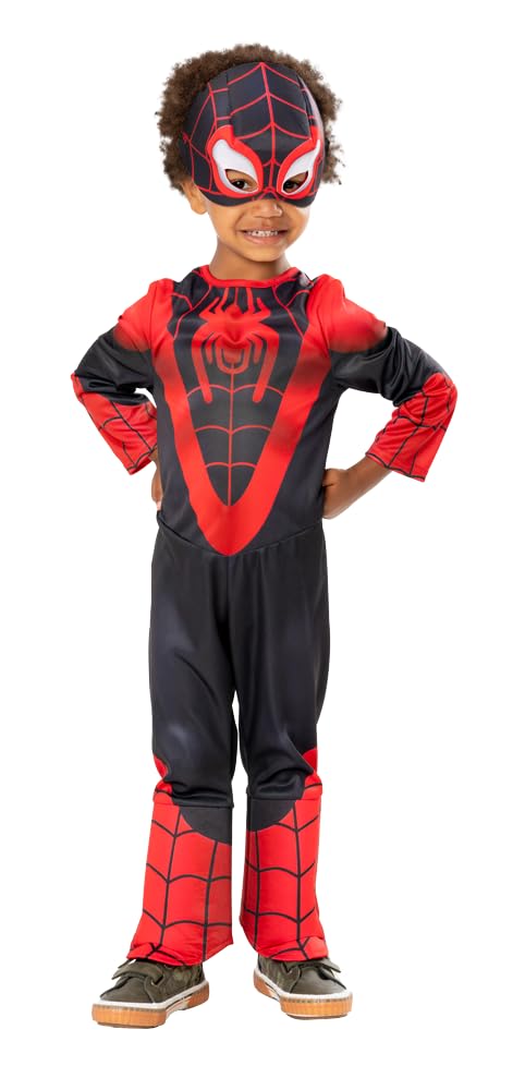 rubie-s-deluxe-marvel-miles-morales-spiderman-kost-m-92-98-cm image 3