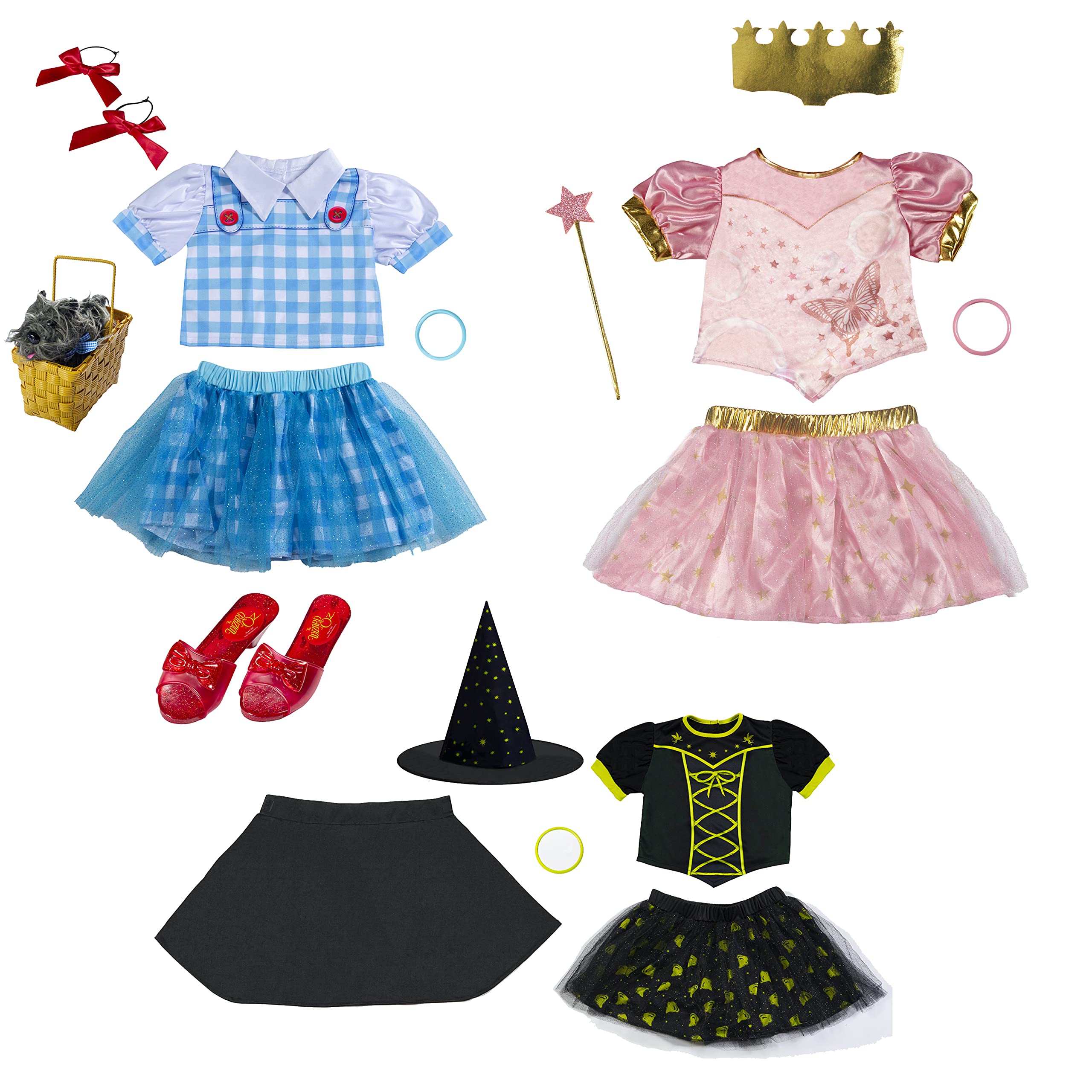 rubie-s-deluxe-zauberer-von-oz-kost-m-m-dchen-s-3er-set image 2