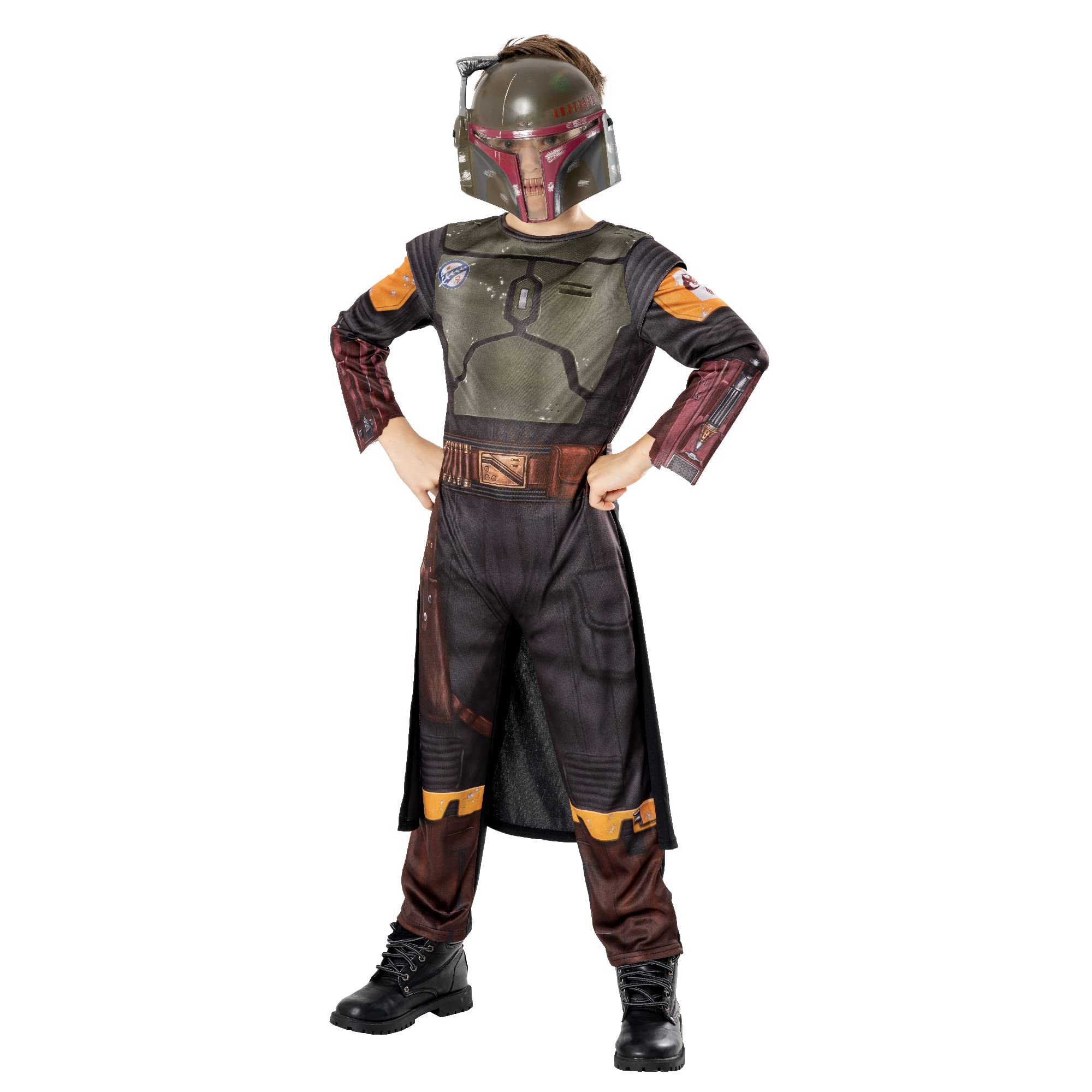 rubie-s-deluxe-book-of-boba-fett-kinderkost-m-classic image 1