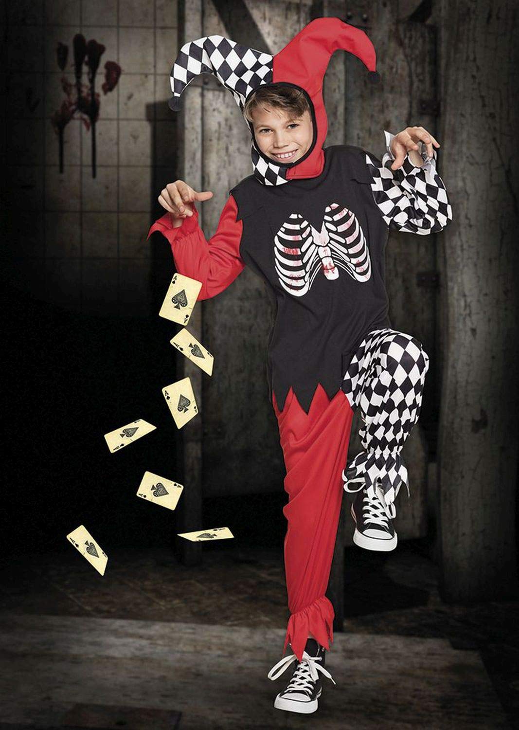 boland-horror-harlekin-kinderkost-m-clown-4-6-jahre image 3
