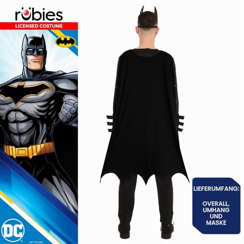 rubies-deluxe-dc-batman-erwachsenenkostuem-superheld-anzug image 8