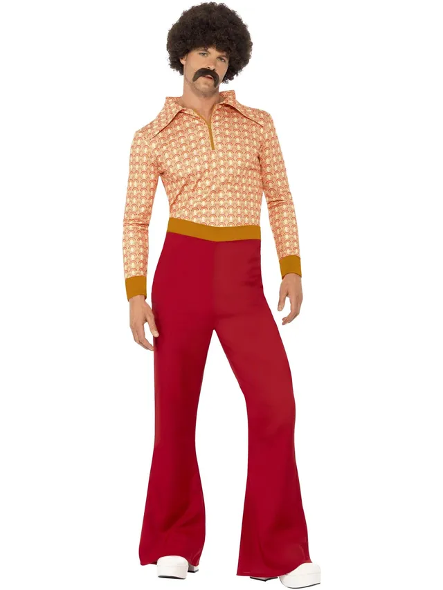 smiffys-fever-70s-guy-kost-m-rot-herren-m-xl image 1